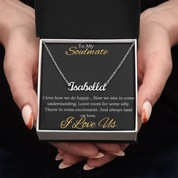 Personalized Name Necklace - Picture 2 of 3